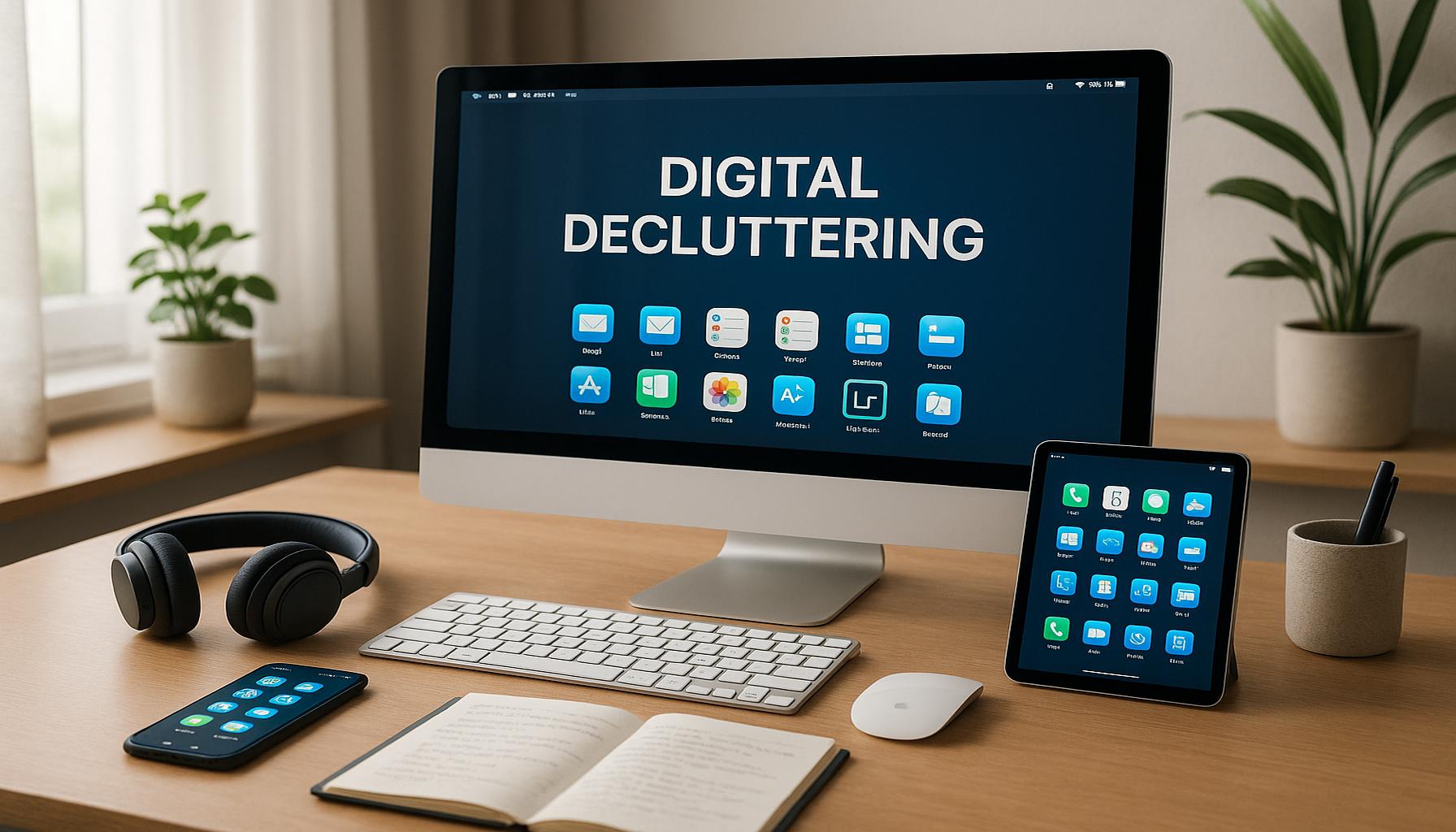 Decluttering Digital: Organizing Your Devices and Increasing Productivity