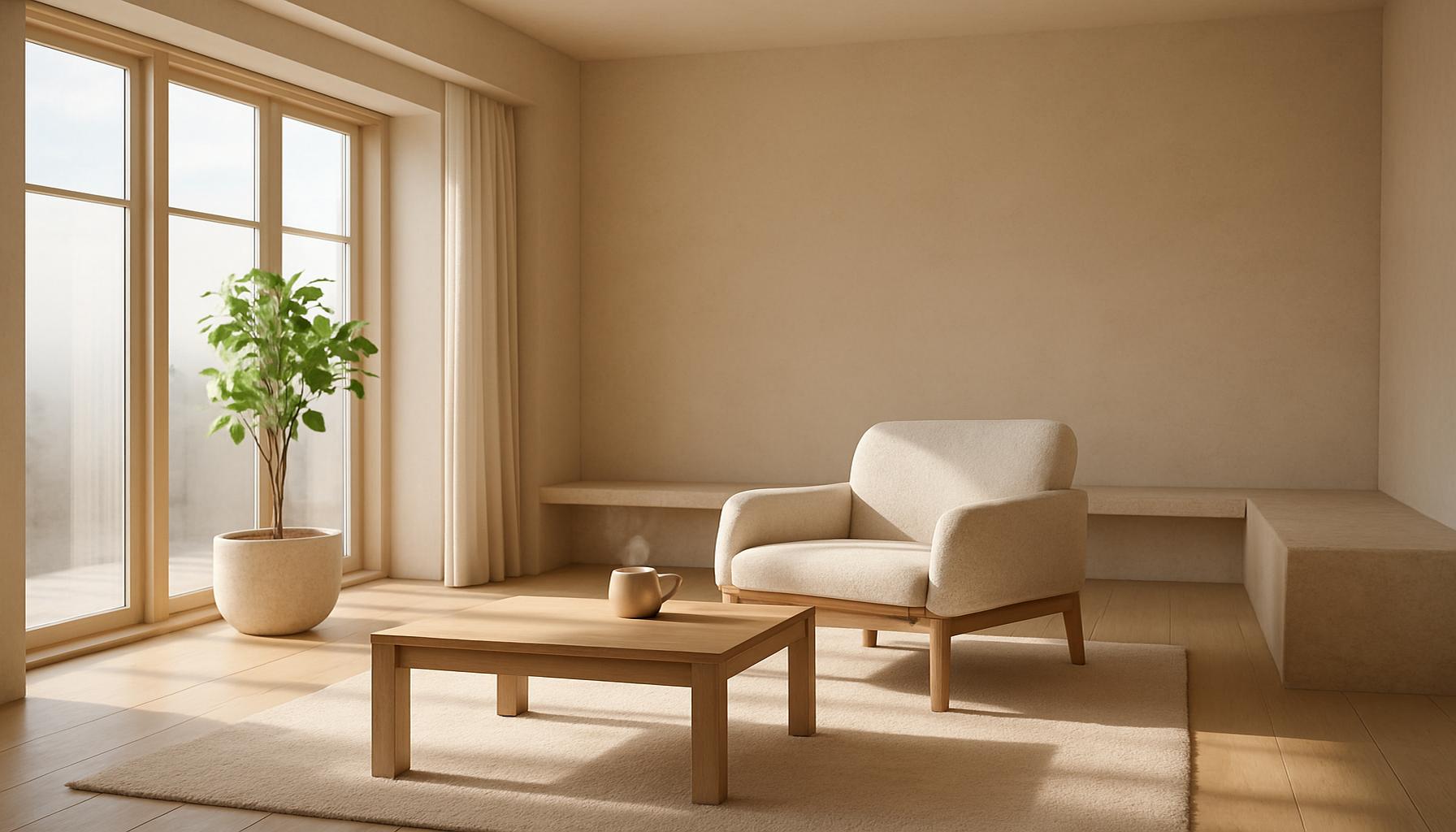 The search for serenity: how minimalism transforms spaces and minds