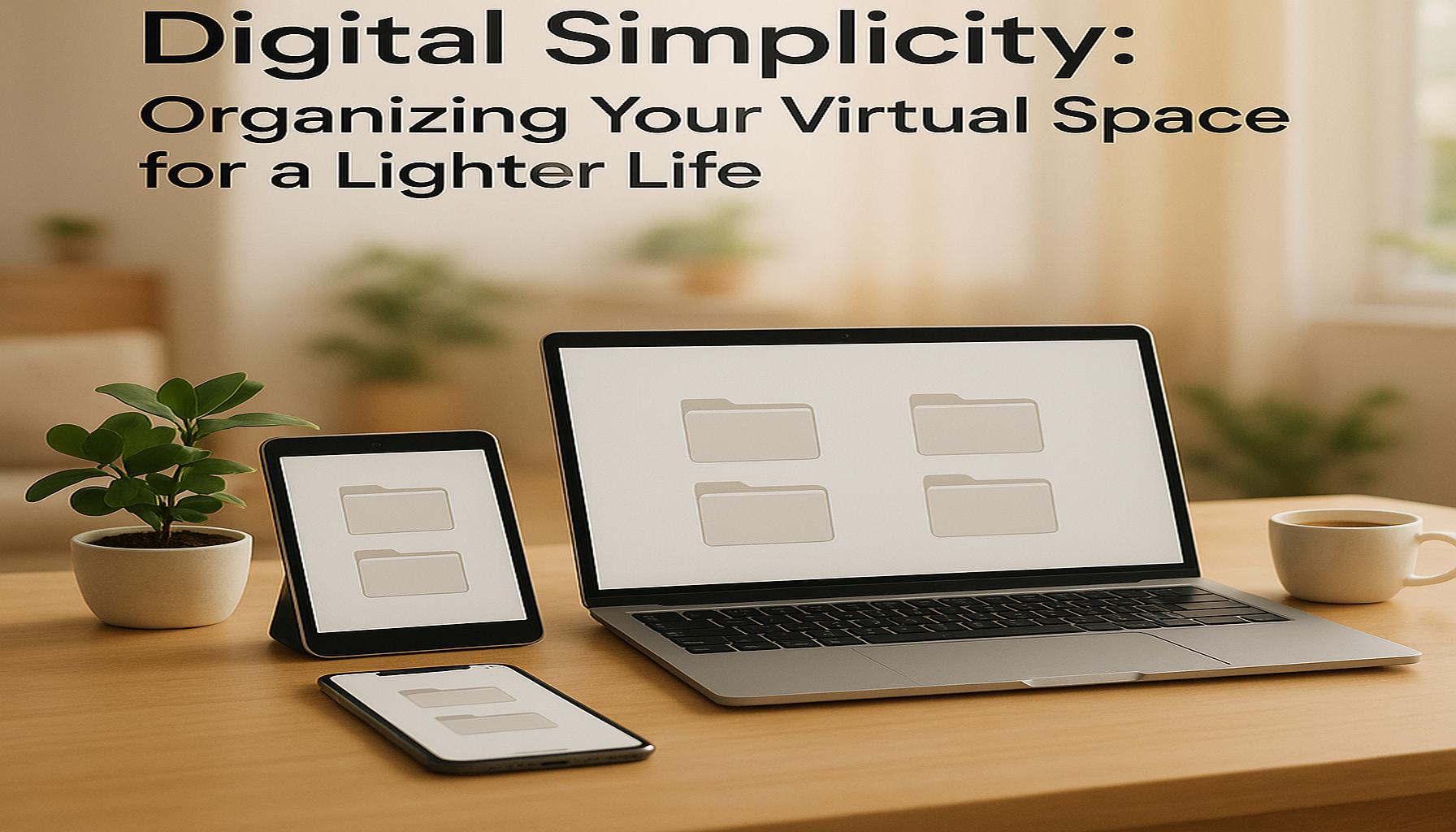 Digital Simplicity: Organizing Your Virtual Space for a Lighter Life
