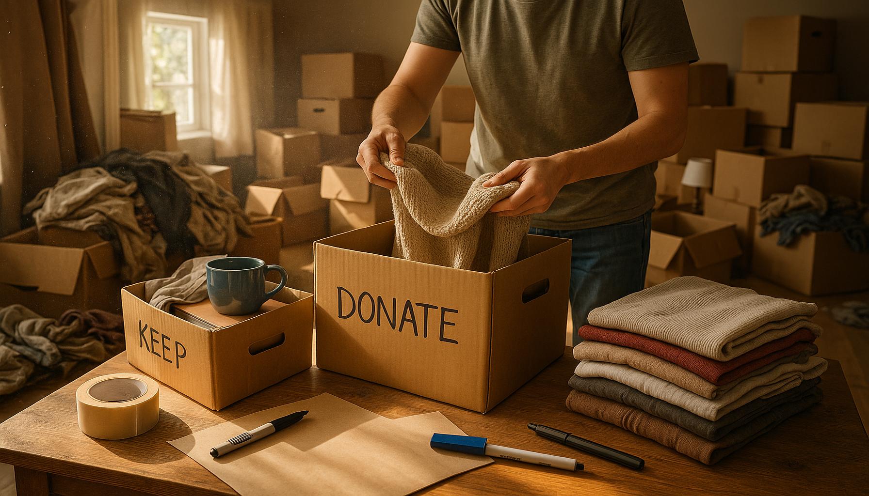 The Role of Decluttering in Preparing for Moves: Tips for Organizing and Easing the Transition
